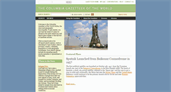 Desktop Screenshot of columbiagazetteer.org